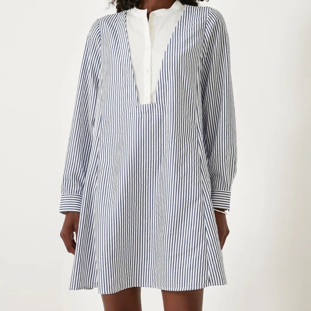 Pomander Place Blue Striped Lottie Dress Tuckernuck - Picture 2 of 4